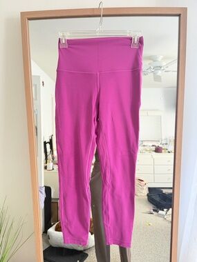 lululemon athletica Magenta/Purple High-Waist Leggings